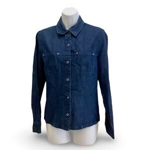 French Cuff Denim Shirt